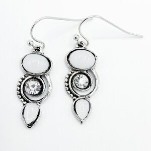 Boho chic festival fashion vintage style dangle earrings